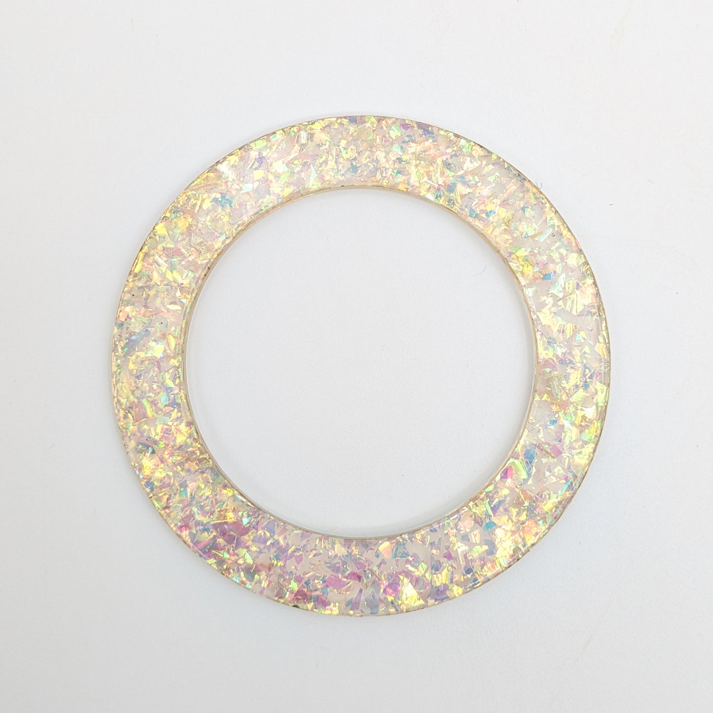 Sparkle Resin Scarf Rings