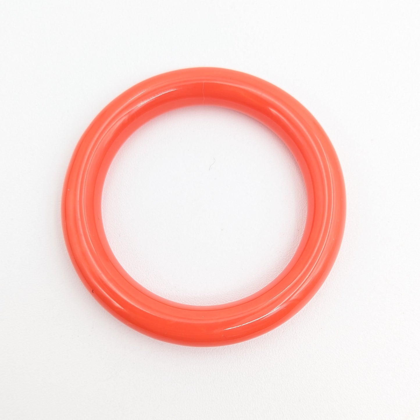 Simple Colorful Plastic Scarf Ring - Small/ Medium