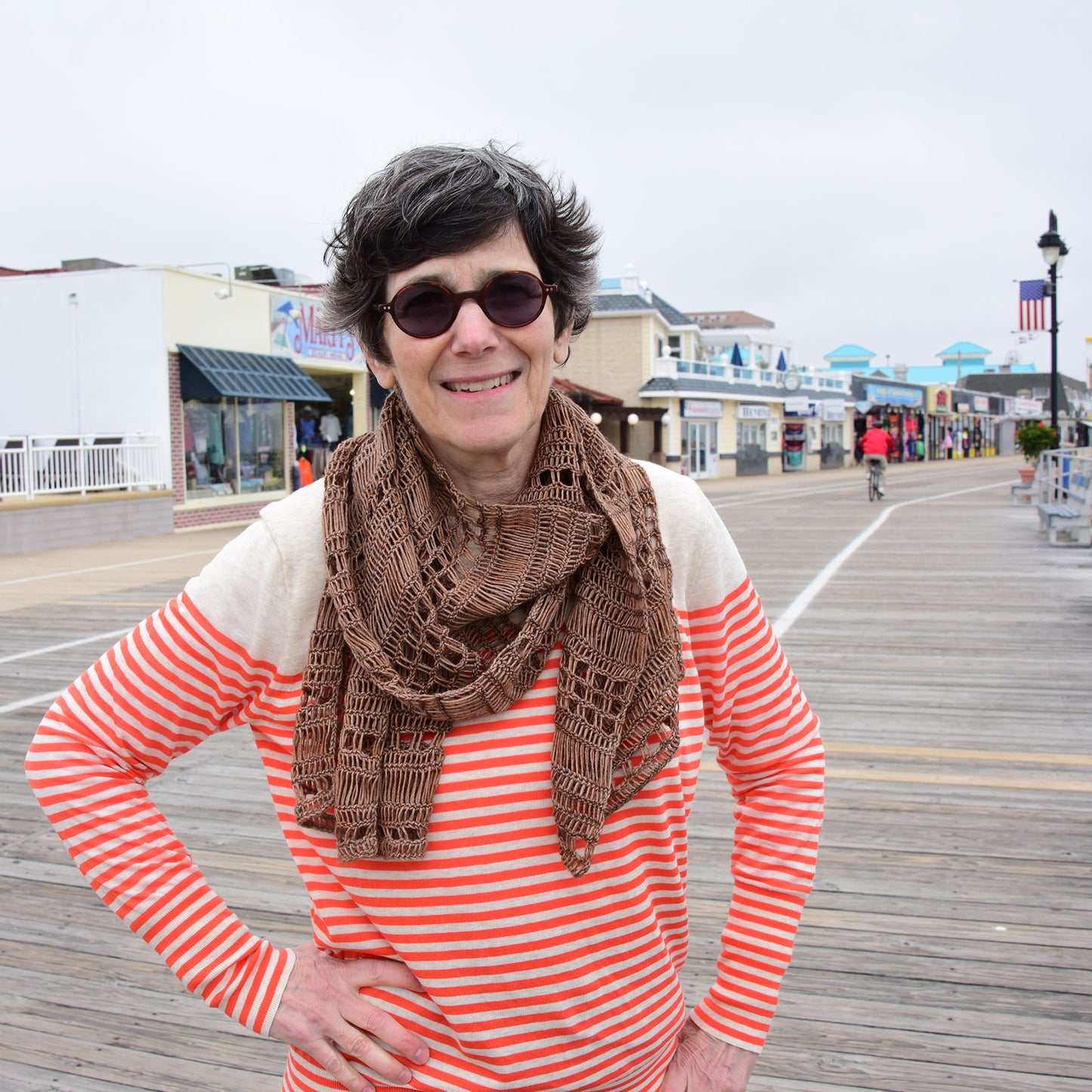 Boardwalk Wrap Knitting Pattern