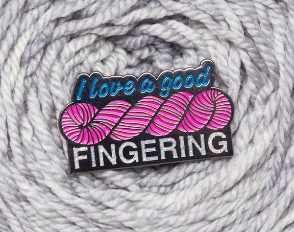 I Love A Good Fingering - Black