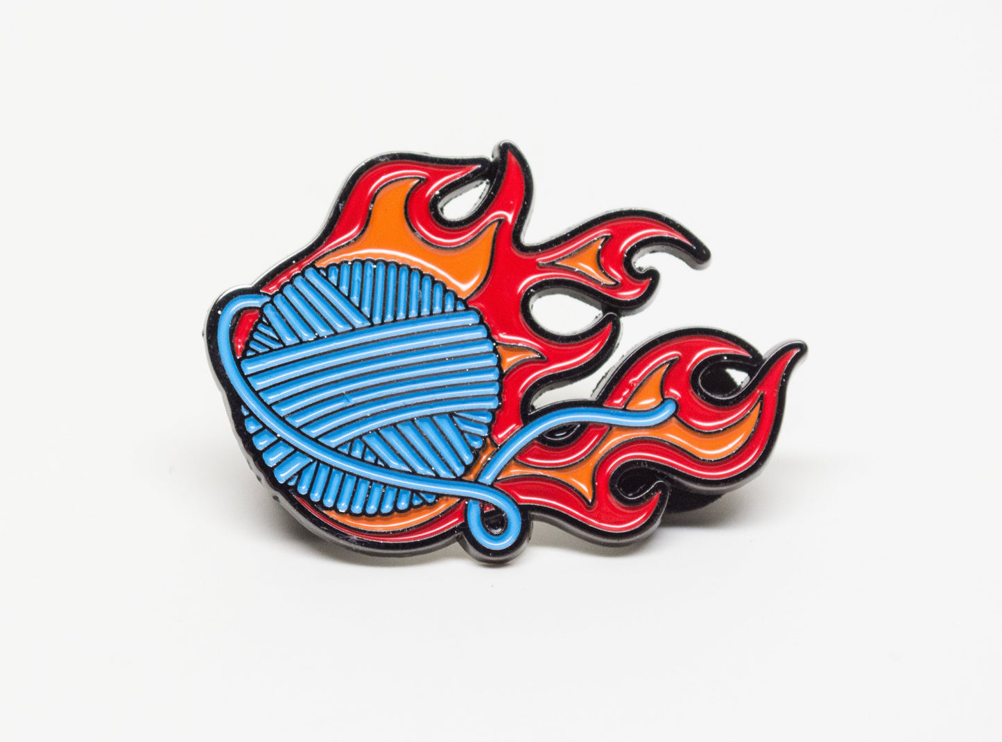 Great Balls Of Fire Enamel Pin