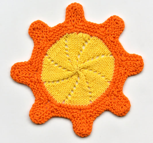 Sunshine Dishcloth