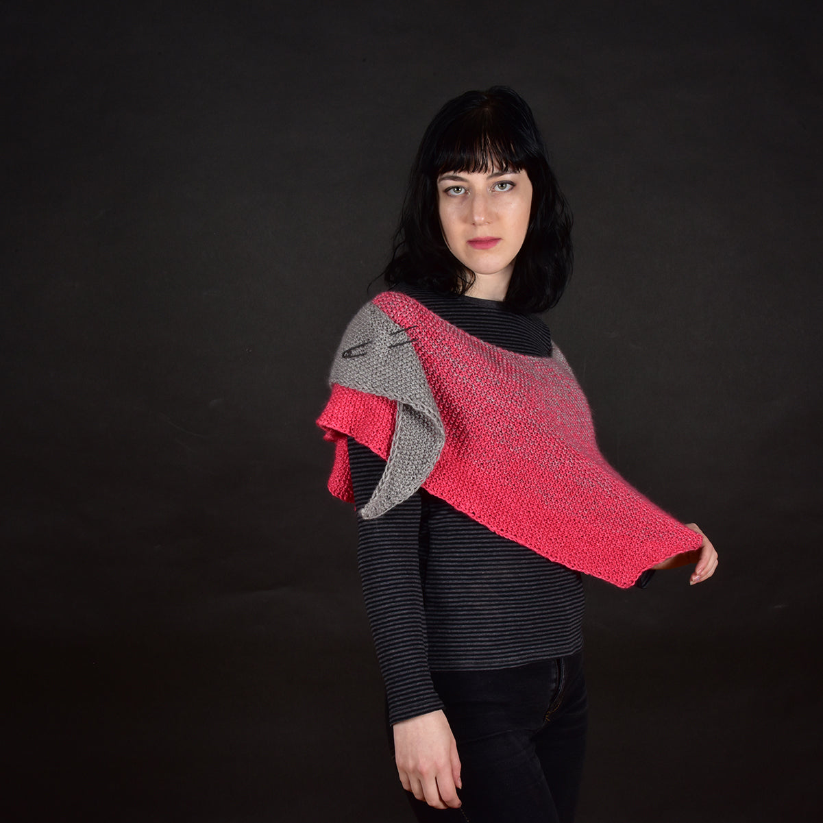 Fadient Shawl Knitting Pattern