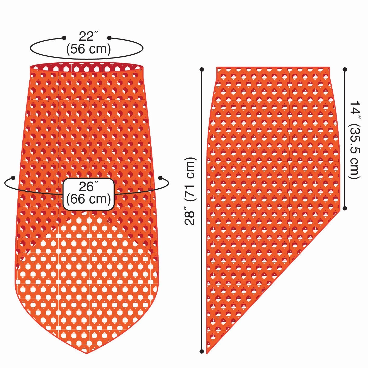 Geo Mesh Cowl  Knitting Pattern