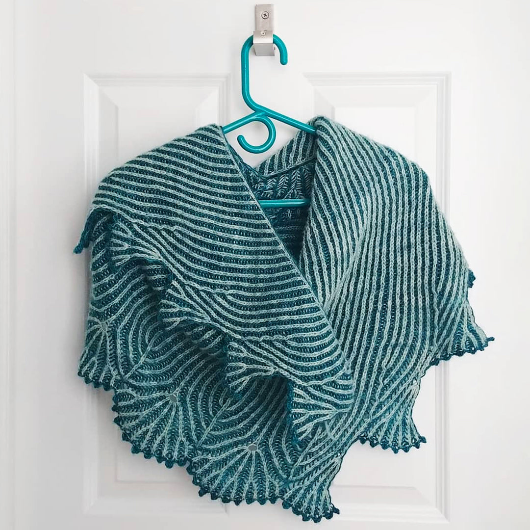 Great Wave Shawl Knitting Pattern