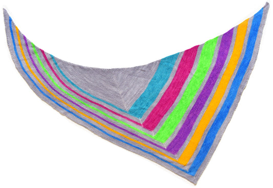 Laser Tag Shawl Knitting Pattern