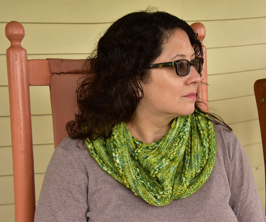 Lime Nut Cowl Knitting Pattern