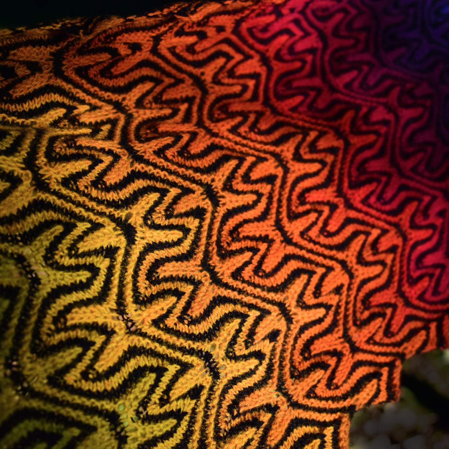 Psychedelic Shawl