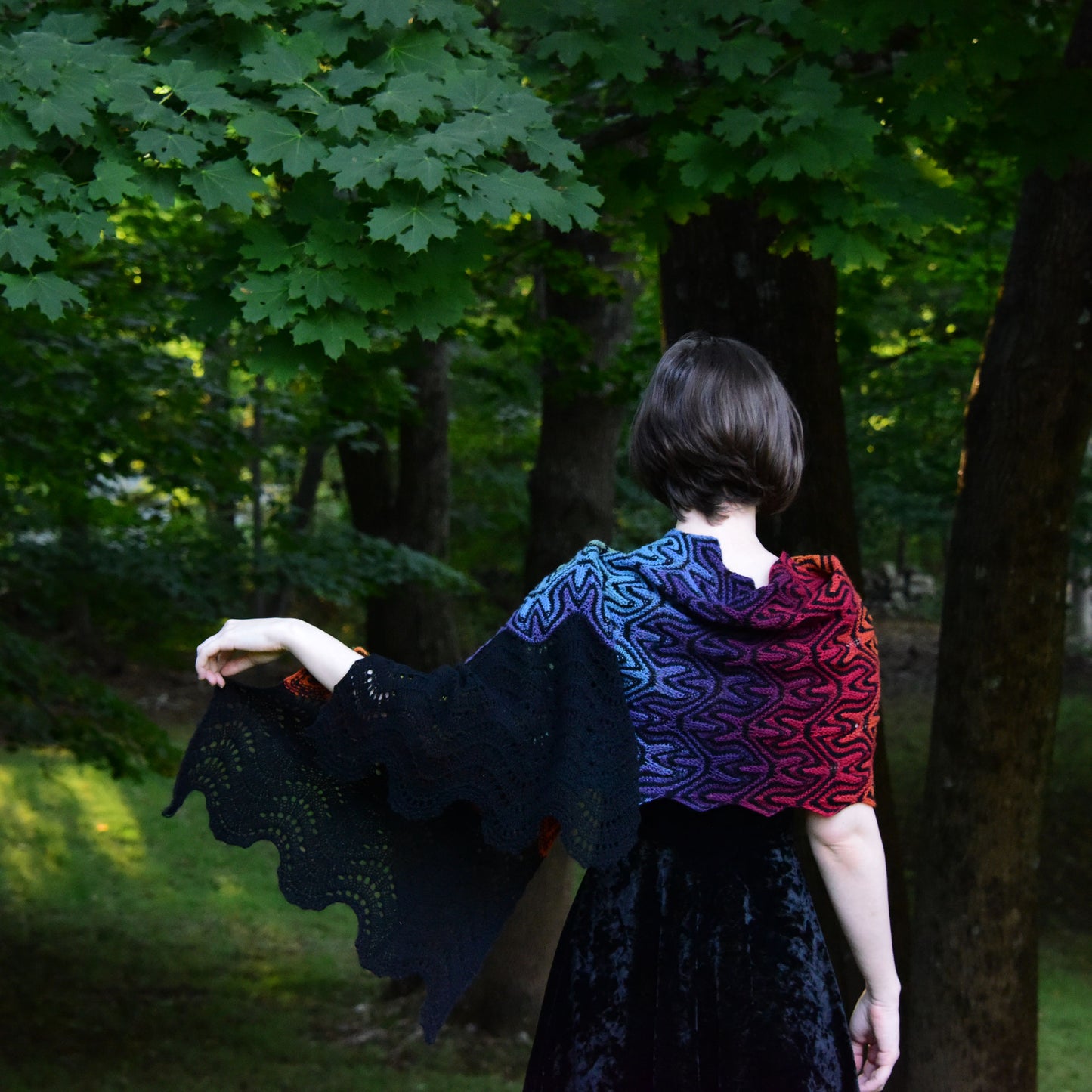 Psychedelic Shawl