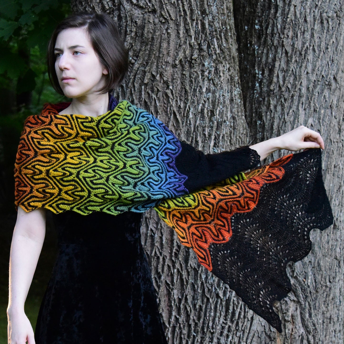 Psychedelic Shawl