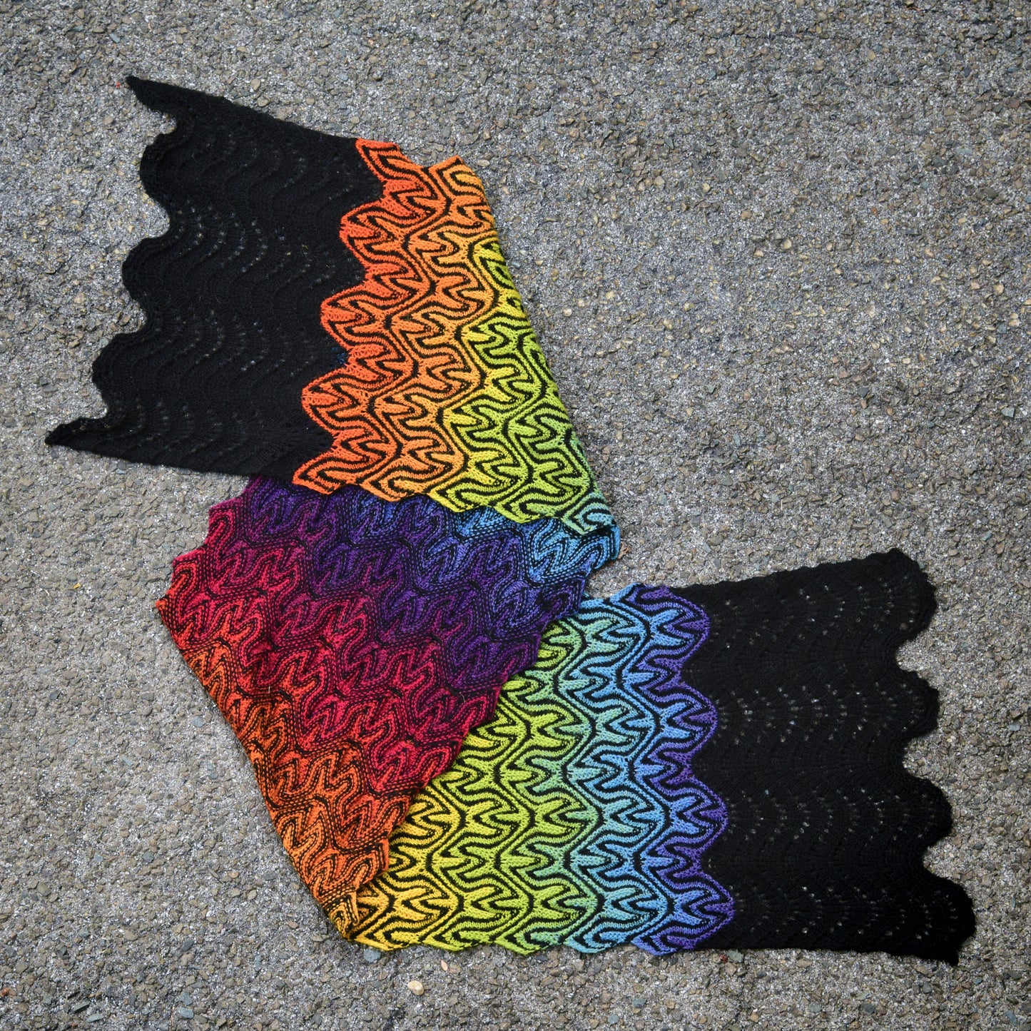 Psychedelic Shawl