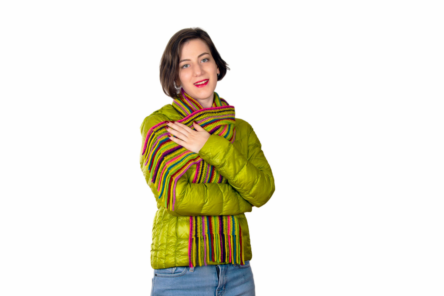 Essential Striped Scarf Knitting Pattern