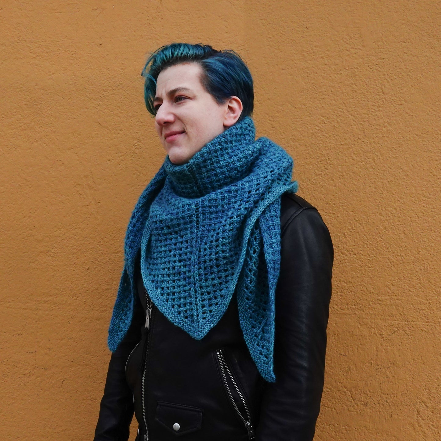 Stroopwafel Shawl