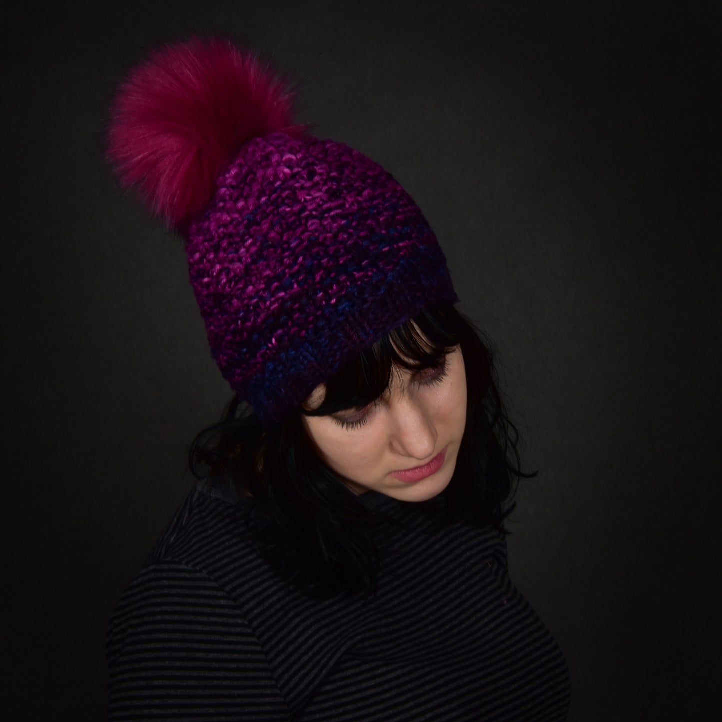 Fadient Hat Knitting Pattern