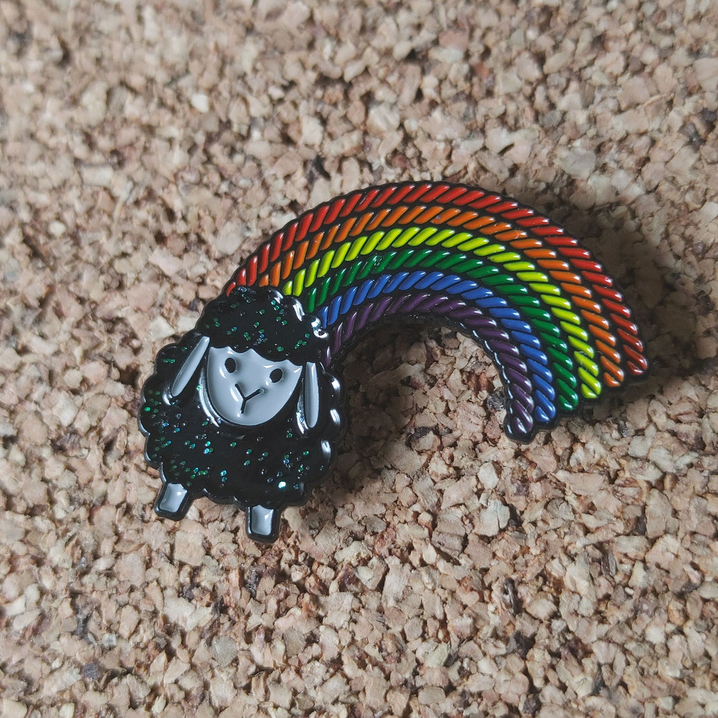 LGBTewe Enamel Pin