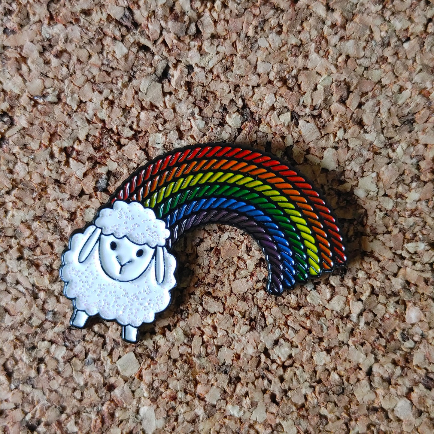 LGBTewe Enamel Pin