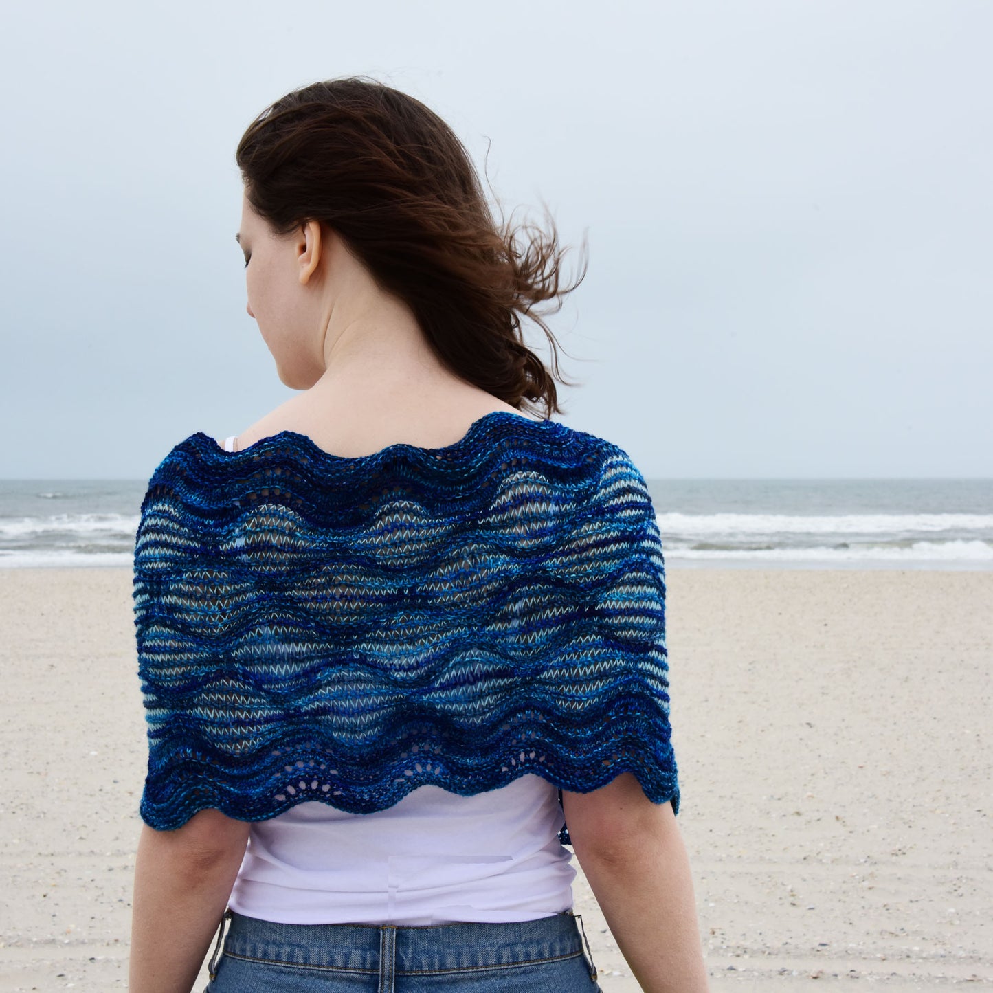 Atlantic Ocean Cowl  Knitting Pattern